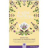 English Tea Shop White Tea, Coconut & Passion Fruit Økologisk | 20 br
