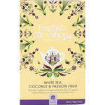 English Tea Shop White Tea, Coconut & Passion Fruit Økologisk | 20 br
