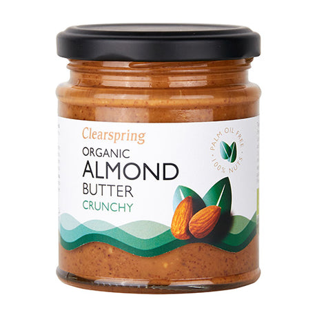 Clearspring Mandelsmør Crunchy Økologisk | 170 gr fra Clearspring på Mecindo.dk
