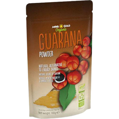 MayaGold Guarana Pulver Økologisk | 100 gr fra MayaGold på Mecindo.dk