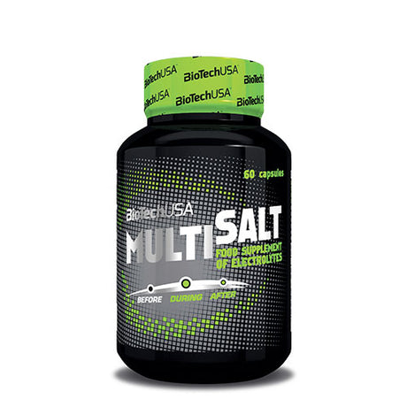 BioTechUSA Biotech Multisalt Elektrolytter | 60 kapsler fra BioTechUSA på Mecindo.dk