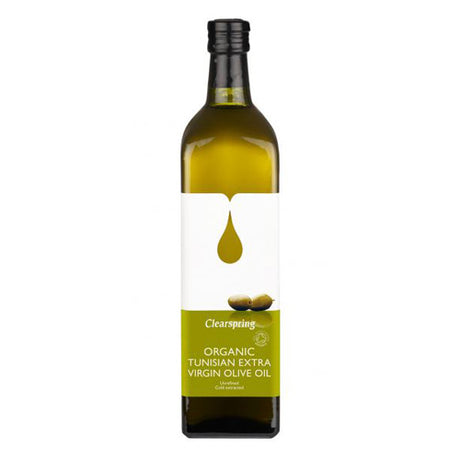 Clearspring Olivenolie Ekstra Jomfru Økologisk Tunesien | 1 ltr fra Clearspring på Mecindo.dk