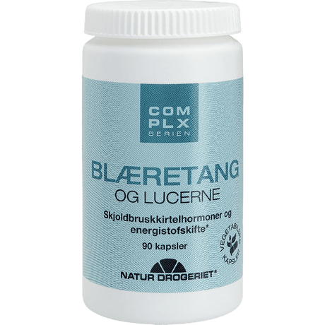 Natur-Drogeriet Blæretang Og Lucerne | 90 kapsler