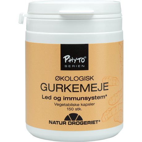 Natur-Drogeriet Gurkemeje Kapsler Økologisk | 150 kapsler fra Natur-Drogeriet på Mecindo.dk