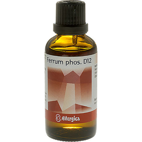 Allergica Ferrum Phos. D12 Cellesalt 3 | 50 ml fra Allergica på Mecindo.dk