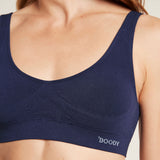Boody Shaper Crop Bra Navy | Str. M fra Boody på Mecindo.dk