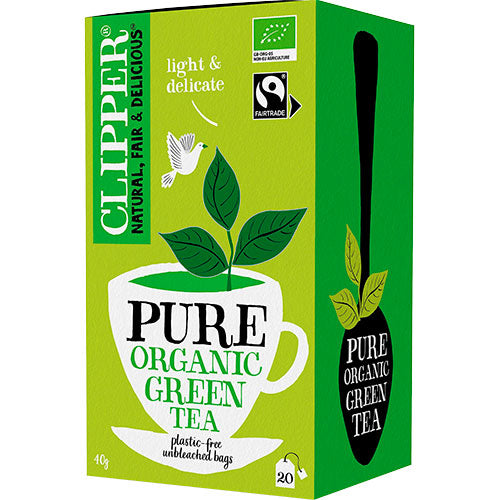 Clipper Økologisk Grøn Te | 20 br fra Clipper på Mecindo.dk