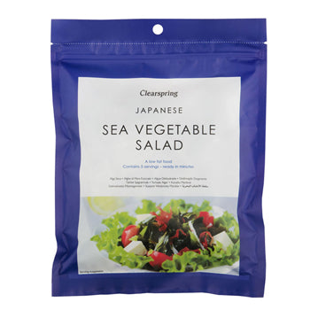 Clearspring Sea Vegetable Salad Wakame, Agar & Aka Tsunomat | 25 gr fra Clearspring på Mecindo.dk