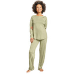 Boody Goodnight Raglan Sleep Top Sage | Str. L