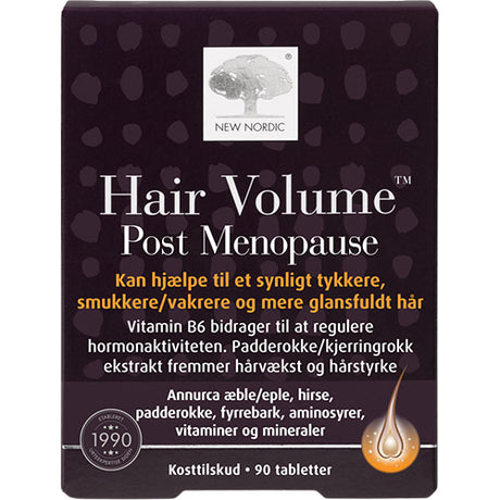New Nordic Hair Volume Post Menopause | 90 Tabl. fra New Nordic på Mecindo.dk