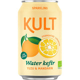 KULT Vandkefir 33 cl | Yuzu & Mandarin fra KULT på Mecindo.dk