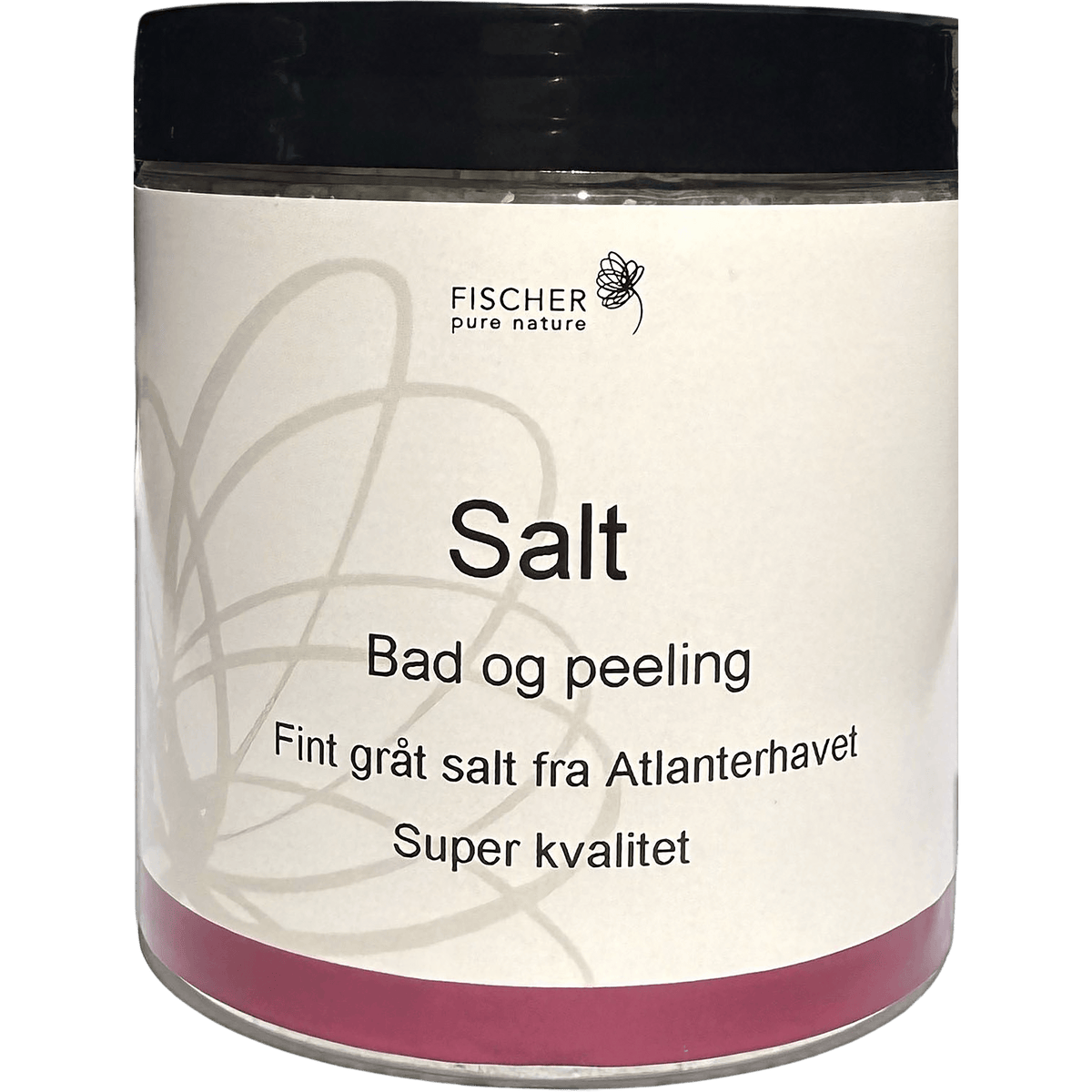 Fischer Pure Nature Salt Til Peeling Og Bad | 250 g
