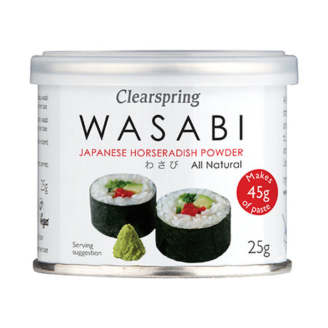 Clearspring Wasabipulver | 25 gr fra Clearspring på Mecindo.dk