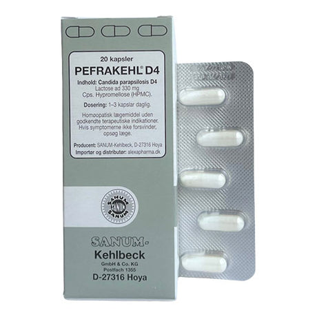 Sanum Pefrakehl Kapsler D4 | 20 kapsler fra Sanum på Mecindo.dk