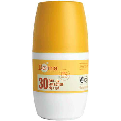 Derma Roll-on Sollotion Spf30 | 50 ml fra Derma på Mecindo.dk