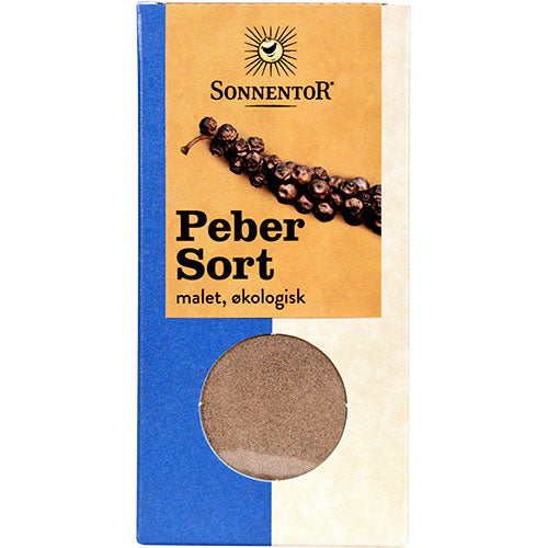 Sonnentor Peber Sort Malet Økologisk | 50 gr fra Sonnentor på Mecindo.dk