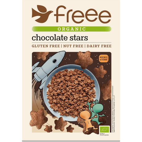 Doves Farm Organic Chocolate Stars Glutenfri