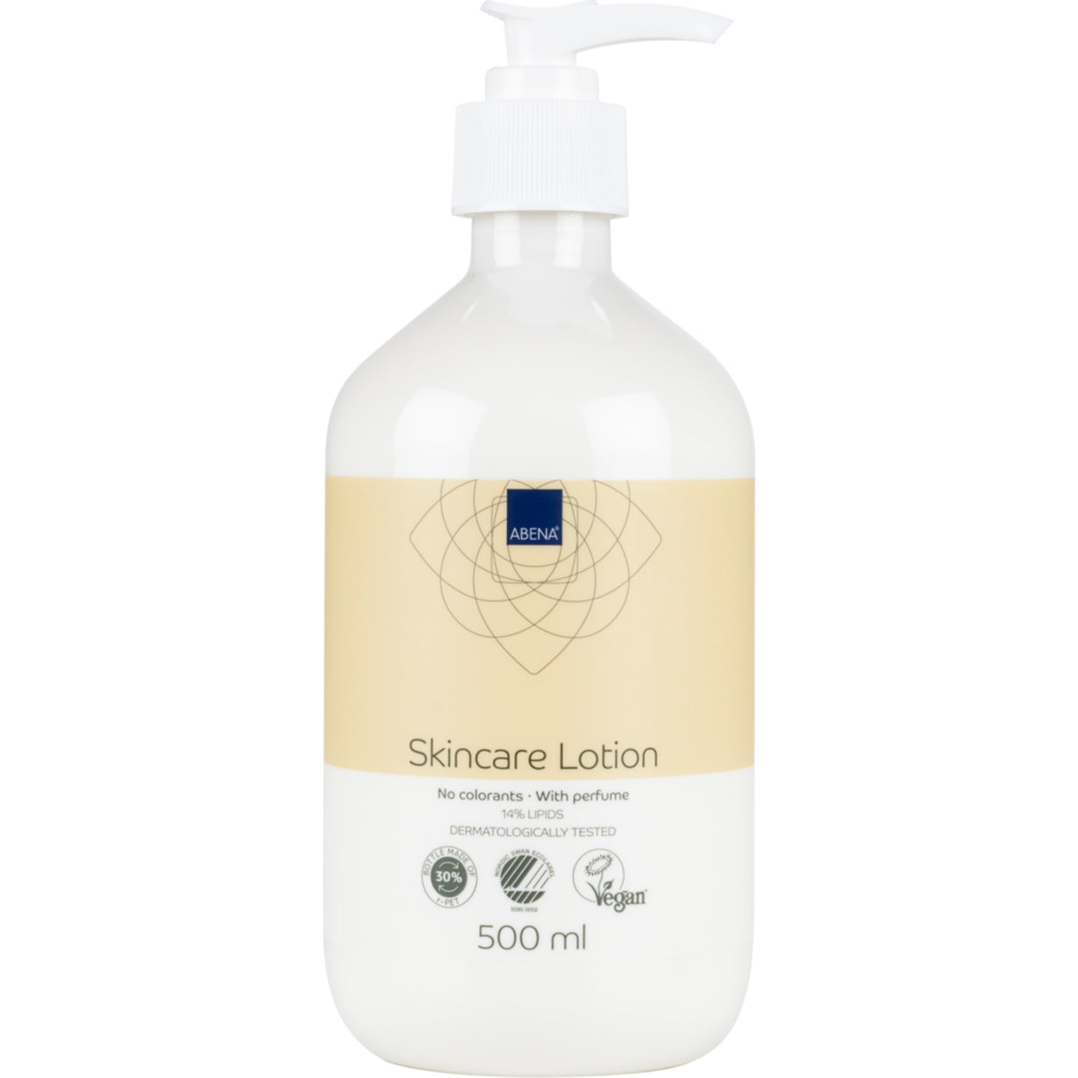 Abena Hudlotion 14% Fedt | 500 ml fra Abena på Mecindo.dk