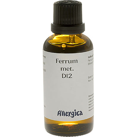Allergica Ferrum Met. D12 | 50 ml fra Allergica på Mecindo.dk