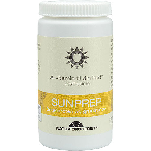 Natur-Drogeriet Betacaroten Sunprep | 90 kapsler fra Natur-Drogeriet på Mecindo.dk