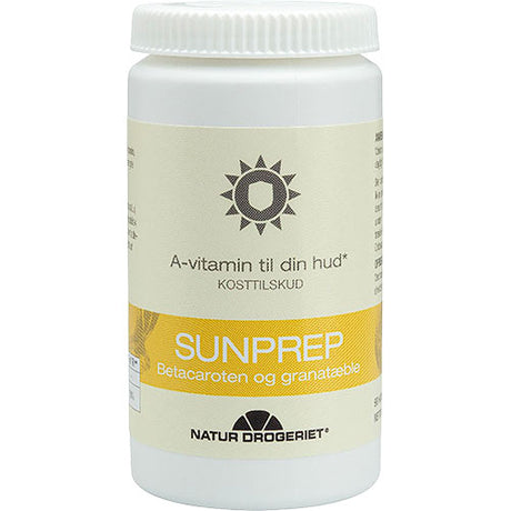Natur-Drogeriet Betacaroten Sunprep | 90 kapsler fra Natur-Drogeriet på Mecindo.dk