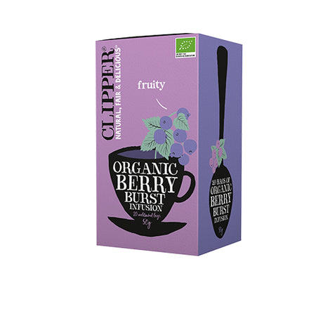 Clipper Berry Burst Te Økologisk | 20 br fra Clipper på Mecindo.dk