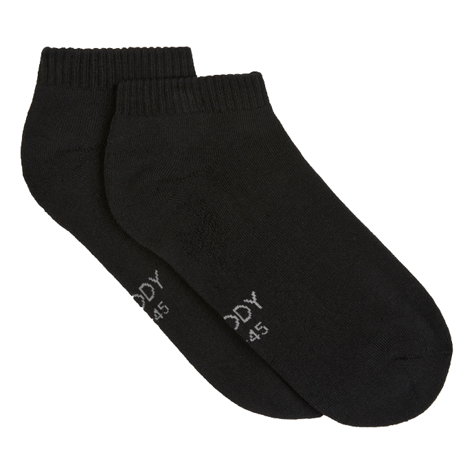 Boody Men´s Low Cut Socks Sort | Str. 38-45 fra Boody på Mecindo.dk