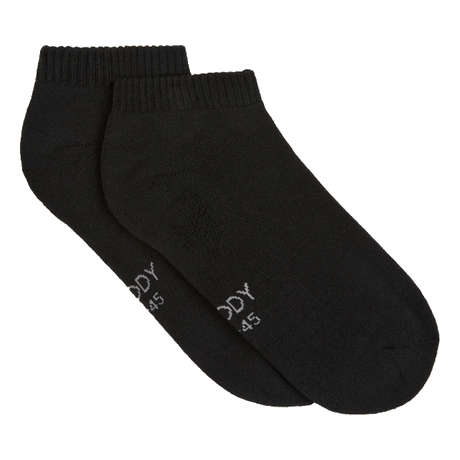 Boody Men´s Low Cut Socks Sort | Str. 38-45 fra Boody på Mecindo.dk