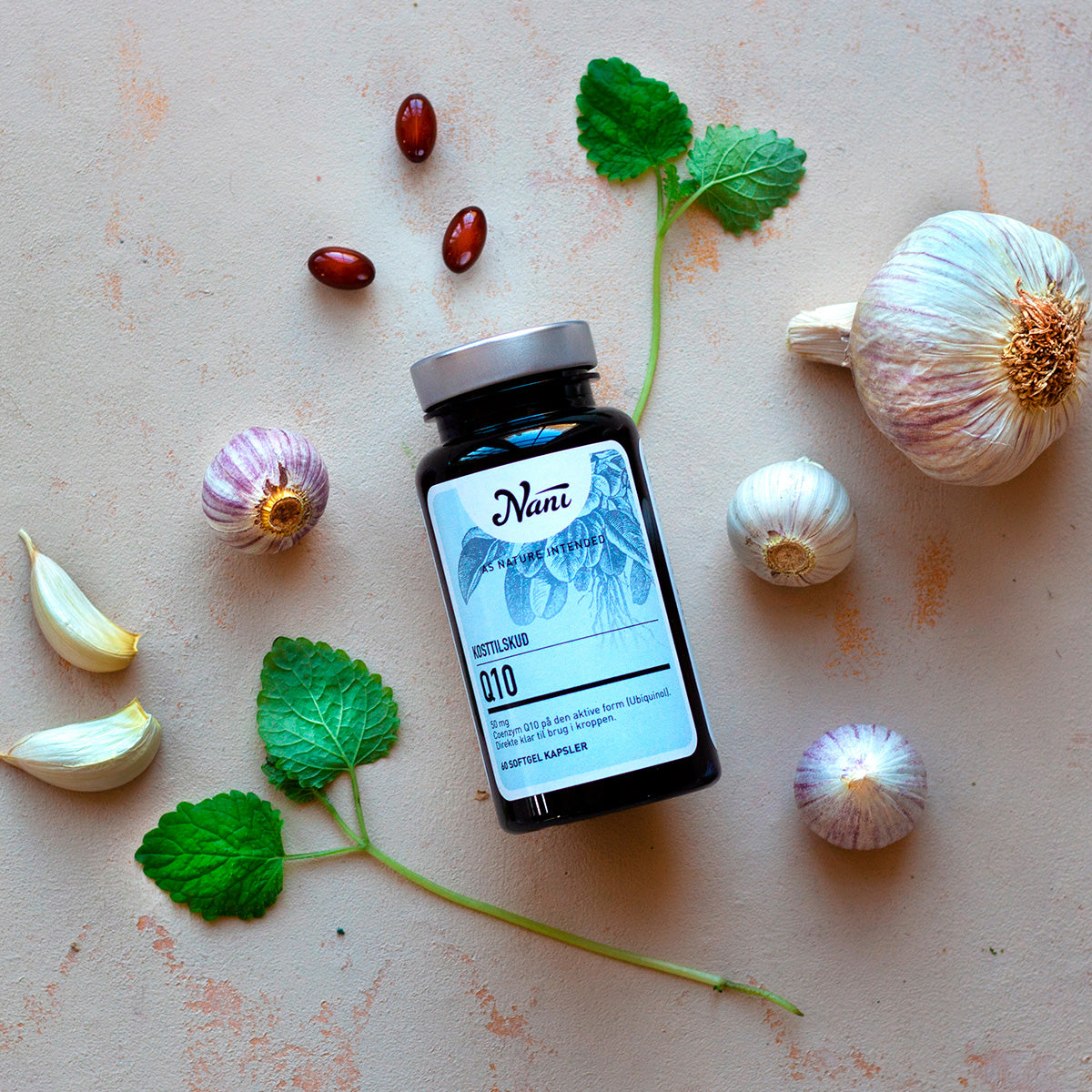 Nani Q10 Ubiquinol | 60 kapsler fra Nani på Mecindo.dk