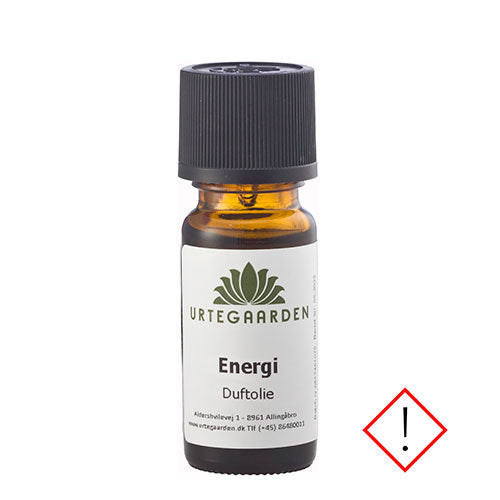 Urtegaarden Energi Duftolie | 10 ml fra Urtegaarden på Mecindo.dk