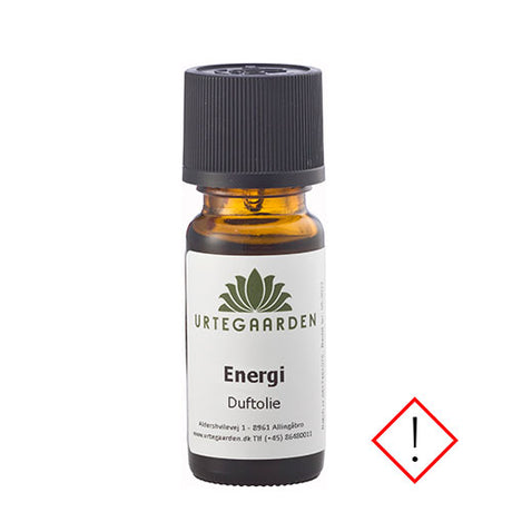 Urtegaarden Energi Duftolie | 10 ml fra Urtegaarden på Mecindo.dk