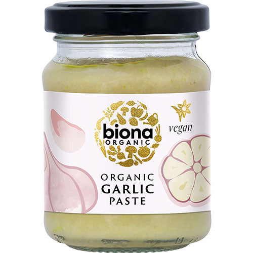 Biona Organic Hvidløgspasta Ø | 130 gr fra Biona Organic på Mecindo.dk