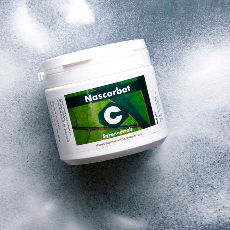 DFI Nascorbat (Syreneut. C-vitamin) | 500 gr fra Grønne dfi vitaminer på Mecindo.dk