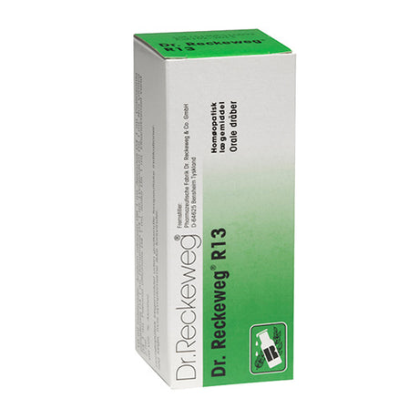 Dr. Reckeweg R 13 | 50 ml fra Dr. Reckeweg på Mecindo.dk