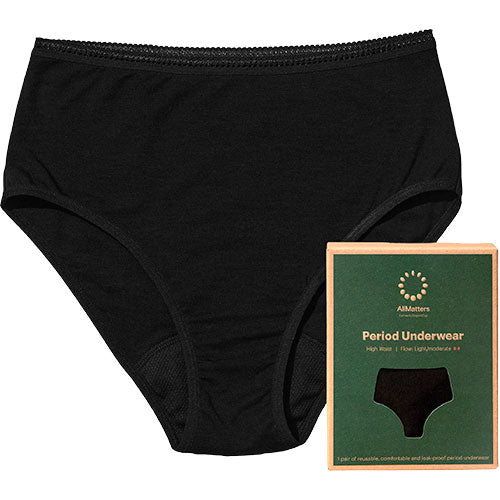AllMatters High Waist Period Underwear Light/moderate | Str. M
