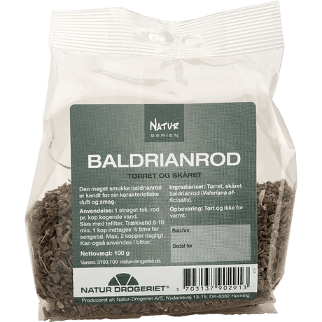 Natur-Drogeriet Baldrianrod Tørret Og Skåret | 100 g