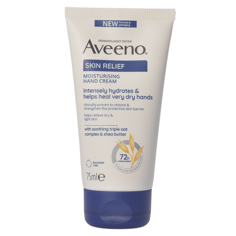Aveeno Skin Relief Hand Cream | 75 ml fra Aveeno på Mecindo.dk