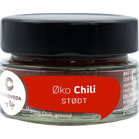 Cosmoveda Chili Pulver Økologisk | 25 gr fra Cosmoveda på Mecindo.dk