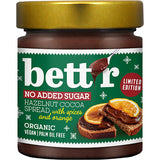 bett’r Smørepålæg Hasselnød kakao med orange Ø | 250 gr