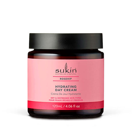 Sukin Rosehip Hydrating Day Cream | 120 ml fra Sukin på Mecindo.dk