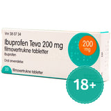 Ibuprofen Tabletter (Teva) | 20 Tabl. fra Otinova på Mecindo.dk