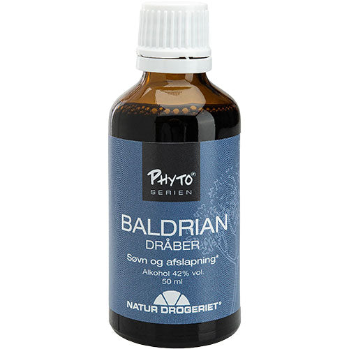 Natur-Drogeriet Baldrian Dråber | 50 ml fra Natur-Drogeriet på Mecindo.dk