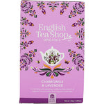 English Tea Shop Chamomille & Lavender Tea, Økologisk | 20 br