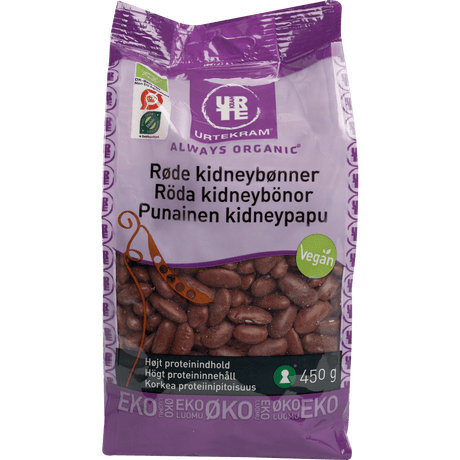 Urtekram Kidneybønner Røde Økologisk | 350 g