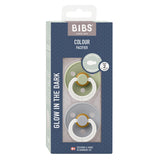 BIBS Colour Latex Size 2 Sage GLOW/Cloud GLOW fra BIBS på Mecindo.dk