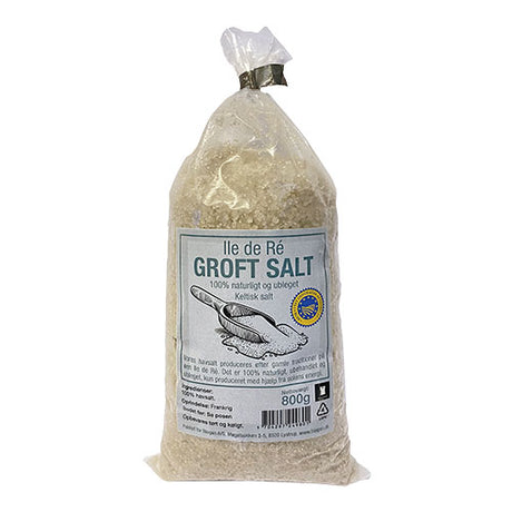 Biogan 100% Celtic Sea Salt - Groft | 800 gr fra Biogan på Mecindo.dk