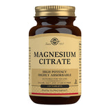 Solgar Magnesium Citrat 200mg | 120 Tabl. fra Solgar på Mecindo.dk