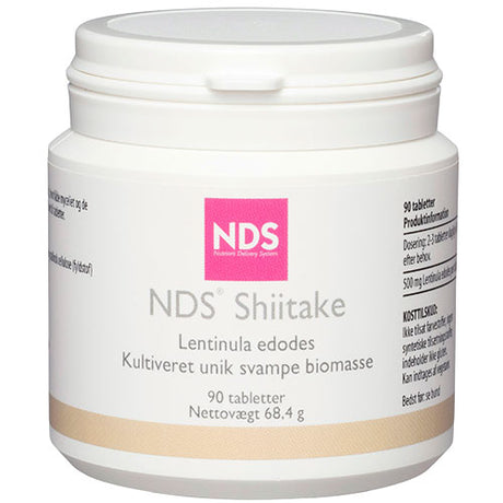 NDS Shiitake | 90 Tabl. fra NDS på Mecindo.dk