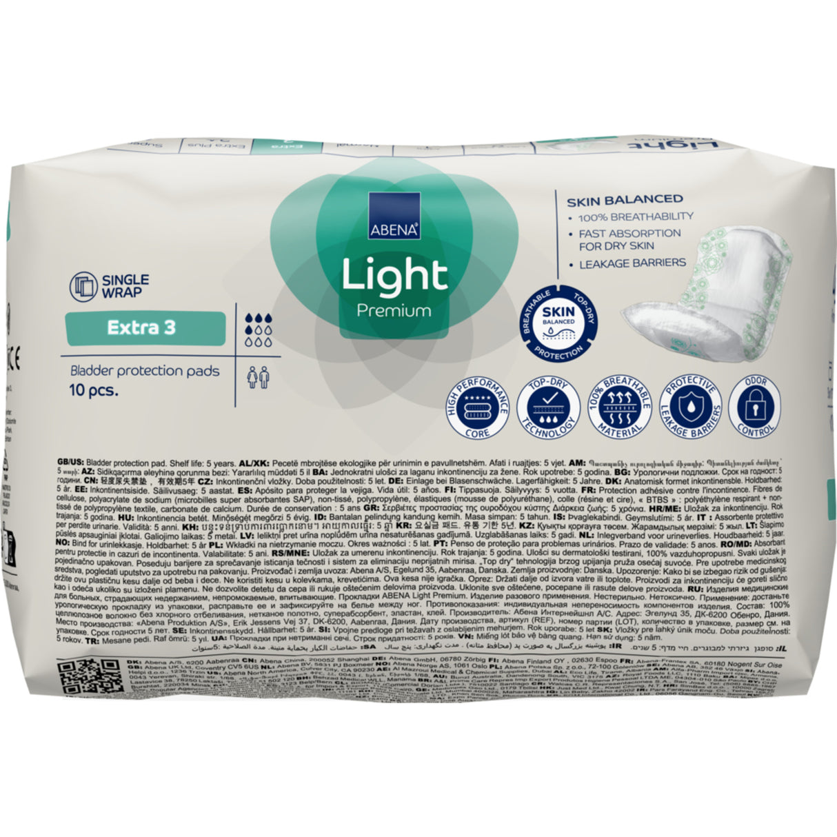 Abena Light Extra 3 | 10 stk fra Abena på Mecindo.dk