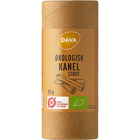 DAVA Økologisk kanel, stødt | 35 gr fra DAVA på Mecindo.dk